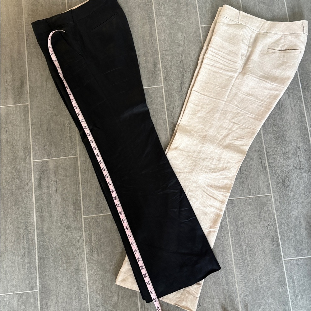 J.Crew City Fit Wide Leg 100 %Linen Pants size 0